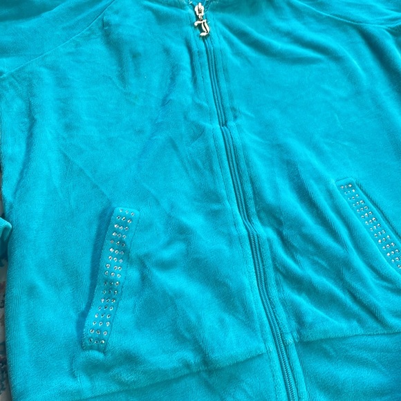 Juicy Couture Extra Small Youth Jacket Hoodie - Picture 10 of 16